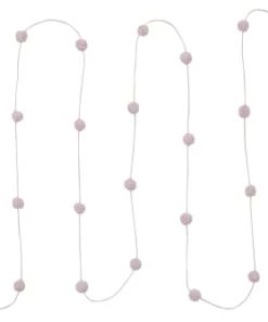 Lorena Canals Décoration Murale Enfant Guirlande 500 Coton Rose