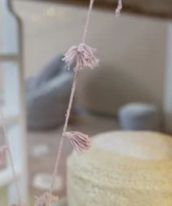 Lorena Canals Décoration Murale Enfant Guirlande 500 Coton Rose -Décoration murale enfant Soldes guirlande 500 coton rose 7