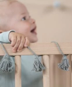 Lorena Canals Décoration Murale Enfant Guirlande Coton 500 Bleu -Décoration murale enfant Soldes guirlande coton 500 bleu 2