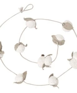 Lorena Canals Décoration Murale Enfant Guirlande Coton Blanc 150