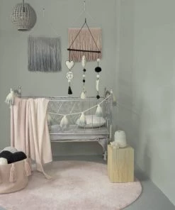 Lorena Canals Décoration Murale Enfant Guirlande Coton Bleu 170cm -Décoration murale enfant Soldes guirlande coton bleu 170cm 1