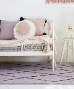 Lorena Canals Décoration Murale Enfant Guirlande Coton Rose 170cm -Décoration murale enfant Soldes guirlande coton rose 170cm 5