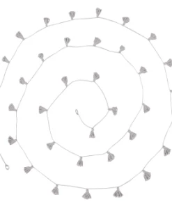 Lorena Canals Décoration Murale Enfant Guirlande En Coton 500 Gris