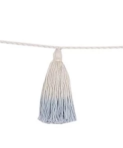 Lorena Canals Décoration Murale Enfant Guirlande En Coton Doux Bleu 170cm -Décoration murale enfant Soldes guirlande en coton doux bleu 170cm 4