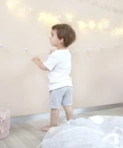 Lorena Canals Décoration Murale Enfant Guirlande En Coton Doux Bleu 500 -Décoration murale enfant Soldes guirlande en coton doux bleu 500 2