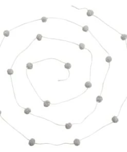 Lorena Canals Décoration Murale Enfant Guirlande En Coton Doux Gris 500