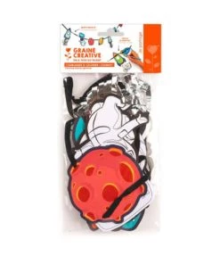 Graine Créative Décoration Murale Enfant Guirlande Espace à Customiser 2m