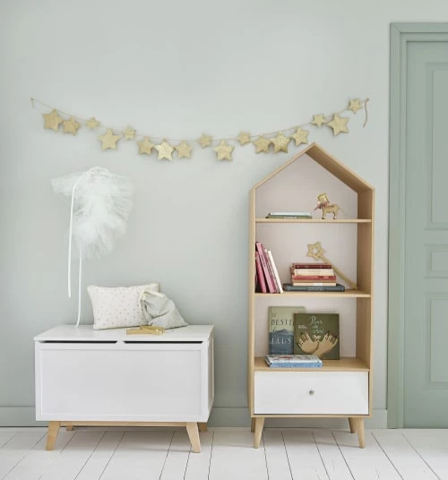 Maisons Du Monde Décoration Murale Enfant Guirlande étoiles Dorées L210 4 Maisons Du Monde Décoration Murale Enfant Guirlande étoiles Dorées L210 – Image 4