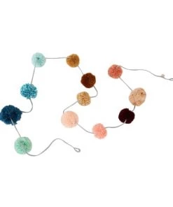 OYOY Living Design Décoration Murale Enfant Guirlande Multi 100% Coton H280x8cm