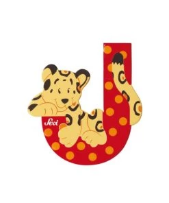 Sevi Décoration Murale Enfant Lettre J Jaguar