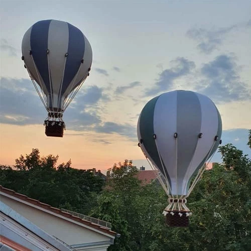 Sevira Kids Décoration Murale Enfant Montgolfière Décorative - L 2 Sevira Kids Décoration Murale Enfant Montgolfière Décorative - L – Image 2