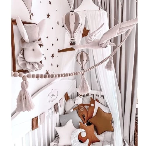 Sevira Kids Décoration Murale Enfant Montgolfière Décorative - M 2 Sevira Kids Décoration Murale Enfant Montgolfière Décorative - M – Image 2