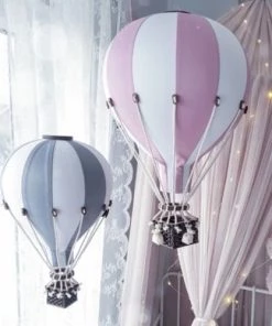 Sevira Kids Décoration Murale Enfant Montgolfière Décorative - S -Décoration murale enfant Soldes montgolfiere decorative s 41