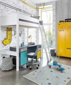 Maisons Du Monde Décoration Murale Enfant Panneau En Métal Jaune 50x81 -Décoration murale enfant Soldes panneau en metal jaune 50x81 1000 5 24 159924 6