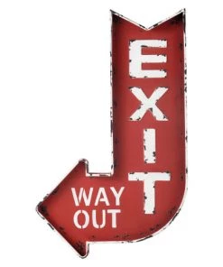 Maisons Du Monde Décoration Murale Enfant Panneau Mural En Métal Rouge 49x81