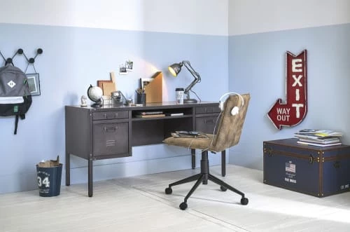 Maisons Du Monde Décoration Murale Enfant Panneau Mural En Métal Rouge 49x81 2 Maisons Du Monde Décoration Murale Enfant Panneau Mural En Métal Rouge 49x81 – Image 2