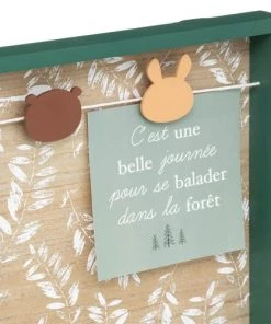 Decoratie Décoration Murale Enfant Pêle Mêle Forêt -Décoration murale enfant Soldes pele mele foret 2