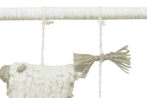 Lorena Canals Décoration Murale Enfant Pendentif Mouton En Laine Blanche 40 X 60 3 Lorena Canals Décoration Murale Enfant Pendentif Mouton En Laine Blanche 40 X 60 – Image 3