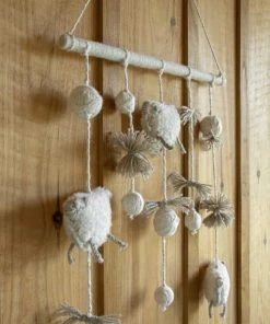 Lorena Canals Décoration Murale Enfant Pendentif Mouton En Laine Blanche 40 X 60 11 Lorena Canals Décoration Murale Enfant Pendentif Mouton En Laine Blanche 40 X 60 -Décoration murale enfant Soldes pendentif mouton en laine blanche 40 x 60 5