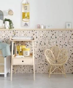 Maisons Du Monde Décoration Murale Enfant Rangement Mural En Coton Blanc, Moutarde Et Noir 23x82 -Décoration murale enfant Soldes rangement mural en coton blanc moutarde et noir 23x82 1000 15 39 207007 5