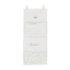 Maisons Du Monde Décoration Murale Enfant Rangement Mural En Coton écru, Doré Et Jaune Moutarde