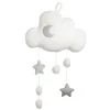 Sauthon Décoration Murale Enfant Suspension Décorative Murale Nuage En Polyester Blanc
