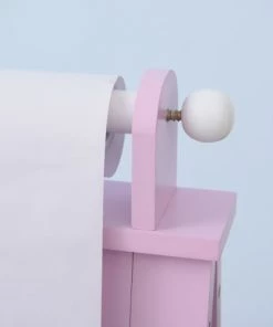 Homcom Décoration Murale Enfant Tableau Blanc & à Craie Enfant Rouleau Papier Rangement Intégrés Rose -Décoration murale enfant Soldes tableau blanc a craie enfant rouleau papier rangement integres rose 4