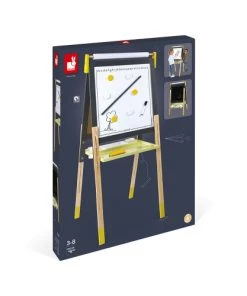 Janod Décoration Murale Enfant Tableau Réglable Gris Et Jaune -Décoration murale enfant Soldes tableau reglable gris et jaune 5