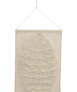 Lorena Canals Décoration Murale Enfant Tenture Murale De Poisson En Coton Beige 65x35