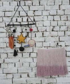 Lorena Canals Décoration Murale Enfant Tenture Murale En Coton Beige Galaxie 50x45 -Décoration murale enfant Soldes tenture murale en coton beige galaxie 50x45 4