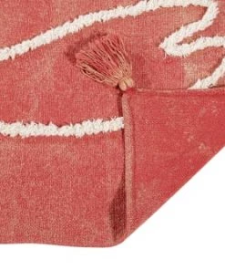 Lorena Canals Décoration Murale Enfant Tenture Murale Homard En Coton Beige Rouge 140x200 -Décoration murale enfant Soldes tenture murale homard en coton beige rouge 140x200 4