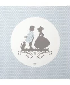 Mathilde M Décoration Murale Enfant Toile Sur Châssis Petit Marquis 28x28cm -Décoration murale enfant Soldes toile sur chassis petit marquis 28x28cm 2