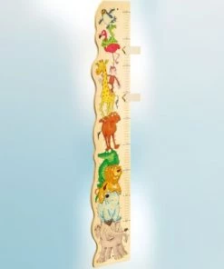 Selecta Décoration Murale Enfant Toise Animaux Du Zoo -Décoration murale enfant Soldes toise animaux du zoo 1