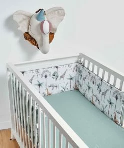 Sevira Kids Décoration Murale Enfant Trophée En Peluche Éléphant -Décoration murale enfant Soldes trophee en peluche elephant 11