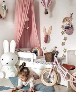 Sevira Kids Décoration Murale Enfant Trophée En Peluche Éléphant -Décoration murale enfant Soldes trophee en peluche elephant 9