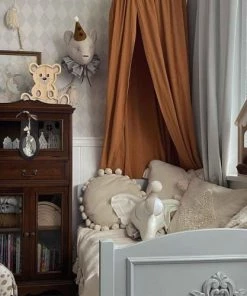 Sevira Kids Décoration Murale Enfant Trophée En Peluche Ours -Décoration murale enfant Soldes trophee en peluche ours 15