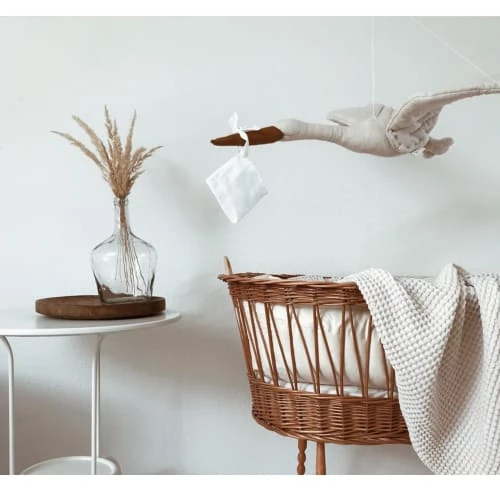 Sevira Kids Décoration Murale Enfant Trophée Mural Cigogne En Lin 6 Sevira Kids Décoration Murale Enfant Trophée Mural Cigogne En Lin – Image 6