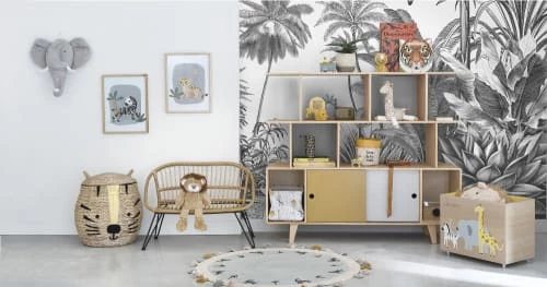 Maisons Du Monde Décoration Murale Enfant Trophée Mural éléphant 50x50 4 Maisons Du Monde Décoration Murale Enfant Trophée Mural éléphant 50x50 – Image 4