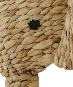 Décoration murale enfant Soldes -Décoration murale enfant Soldes trophee mural elephant en fibre vegetale 52x50 1000 14 5 215829 5